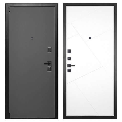 Гранит Лайт Графит, панель 029 Белая 10 мм