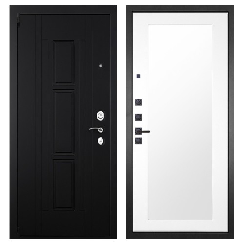 Гранит Т3М, панель 010 зеркало Белый матовый 16 мм