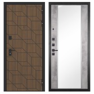 Гранит Плэй, панель 051 зеркало Бетон светлый 16 мм