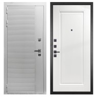 Гранит Пиано Белая, панель 040 одна филенка силк сноу 16 мм