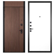 Гранит Шторм с фрамугой, панель 003 Белый 6 мм