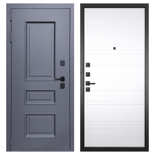 Гранит Сибирь, панель 021 Белый матовый 16 мм