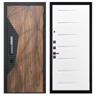 Гранит Континент Смарт, панель 081 Белый Горизонт 10 мм