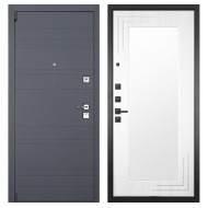 Гранит С24, панель 019 зеркало Белый ясень 16 мм