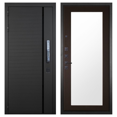 Гранит Пиано Смарт, панель 011 зеркало Венге 16 мм