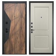 Гранит Континент, панель 064 Роял Вуд светлая со структурой 12 мм