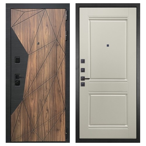 Гранит Континент, панель 064 Роял Вуд светлая со структурой 12 мм