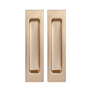 Ручка Punto (Пунто) для раздвижных дверей SH.SLQ152.010 (Soft LINE SLQ-010) SSG сатин.золото 