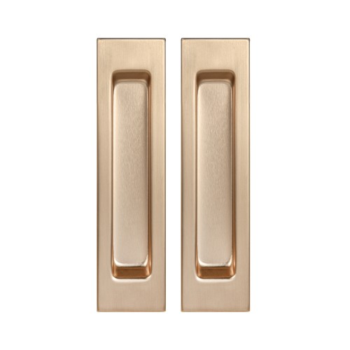 Ручка Punto (Пунто) для раздвижных дверей SH.SLQ152.010 (Soft LINE SLQ-010) SSG сатин.золото 