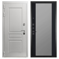 Гранит Лира Белая, панель 074 зеркало фацет тонированное 16 мм