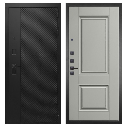 Гранит Симметрия, панель 068 Две филенки силк маус 12 мм