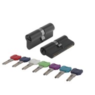 Цилиндровый Punto (Пунто) механизм MaxPro7000Key60mm(25+10+25) BL черный 7key 