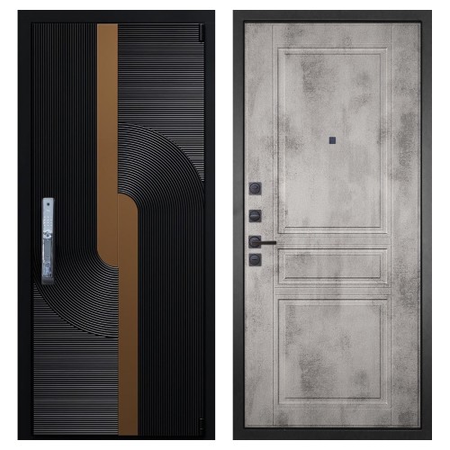 Гранит Смарт Люкс, панель 043 Бетон светлый 12 мм