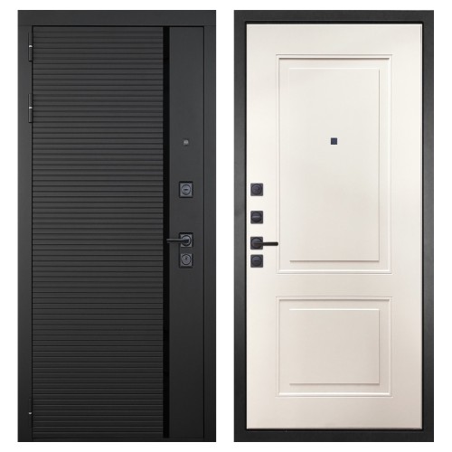 Гранит Пиано Черная, панель 048 Силк тирамису Кельн 12 мм