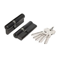 Цилиндровый Fuaro (Фуаро) механизм (200 ZA/80) 2000ZAKey80(30+10+40) BL черный 5Key 