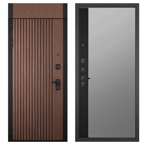 Гранит Шторм с фрамугой, панель 084 зеркало макси бок тонированное 16 мм