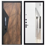 Гранит Континент Смарт, панель 083 Белый софт зеркало 10 мм