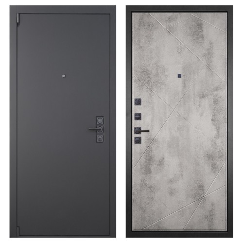 Гранит Эксклюзив, панель 044 Бетон светлый 12 мм