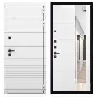 Гранит Роял белая NEW, панель 083 Белый софт зеркало 10 мм