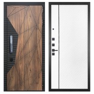 Гранит Континент Смарт, панель 078 Белая матовая 12 мм