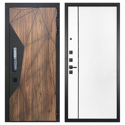 Гранит Континент Смарт, панель 078 Белая матовая 12 мм