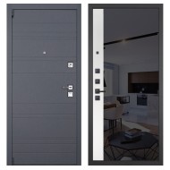 Гранит С66, панель 091 зеркало макси бок тонированное черное 10 мм