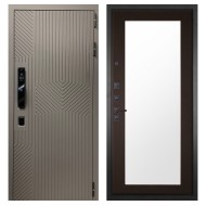 Гранит Смарт Нанорельеф, панель 011 зеркало Венге 16 мм