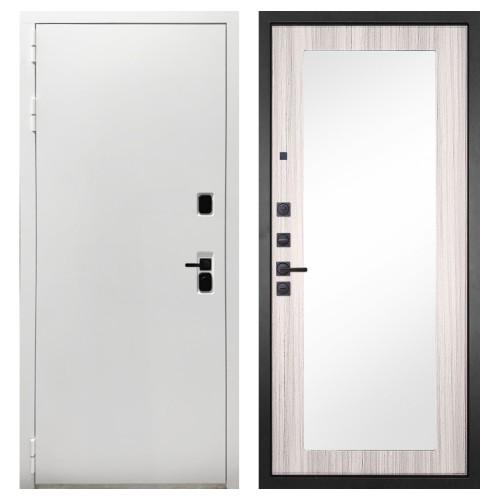 Гранит Вайт, панель 032 зеркало Сандал светлый 12 мм