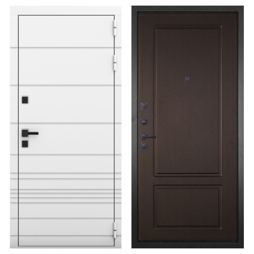 Гранит Роял белая NEW, панель 027 Венге 10 мм