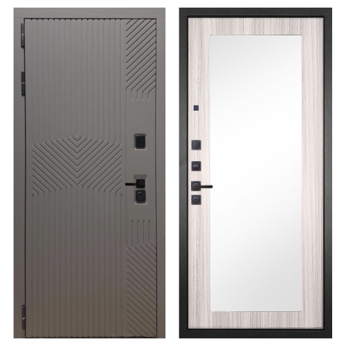 Гранит Нанорельеф, панель 032 зеркало Сандал светлый 12 мм