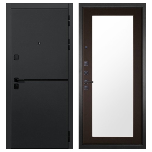 Гранит Горизонт, панель 011 зеркало Венге 16 мм