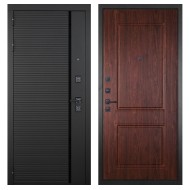 Гранит Пиано Черная, панель 057 Мореная береза 12 мм