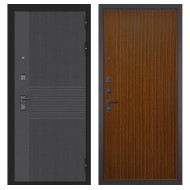 Гранит Гранж, панель 087 Дуб кантри темный с фрезеровкой 10 мм