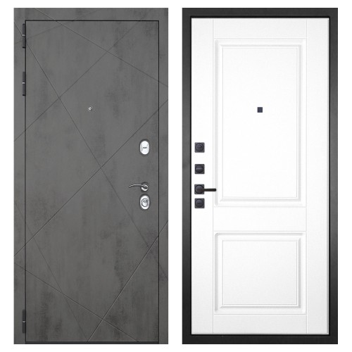 Гранит Дуэт, панель 035 Белая классика 12 мм