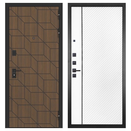 Гранит Плэй, панель 078 Белая матовая 12 мм