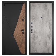 Гранит Геометрия, панель 044 Бетон светлый 12 мм