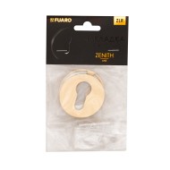 Накладка Fuaro (Фуаро) на цилиндр ET.R.ZLR52 SSG-39 сатинированное золото 