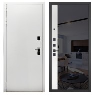 Гранит Вайт, панель 091 зеркало макси бок тонированное черное 10 мм