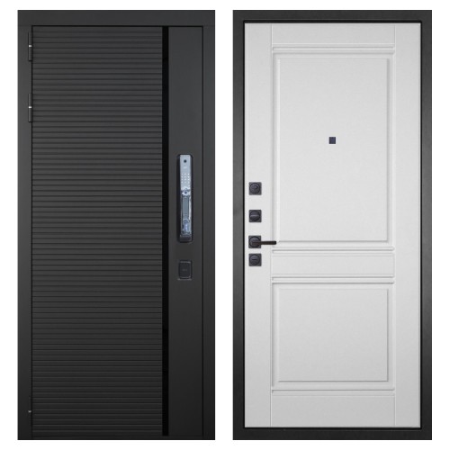 Гранит Пиано Смарт, панель 063 Роял Вуд белая со структурой 12 мм