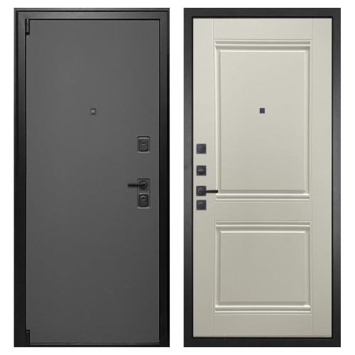 Гранит Лайт Графит, панель 064 Роял Вуд светлая со структурой 12 мм