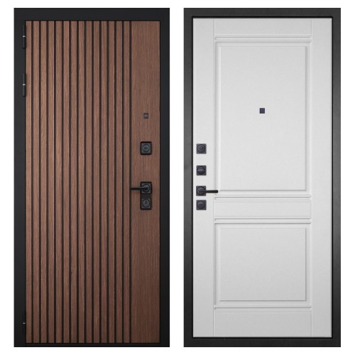 Гранит Шторм, панель 063 Роял Вуд белая со структурой 12 мм