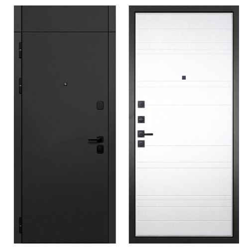 Гранит Горизонт с фрамугой, панель 021 Белый матовый 16 мм