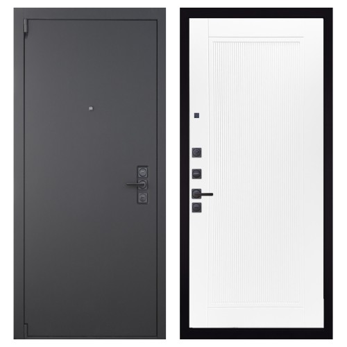 Гранит Эксклюзив, панель 082 Белый софт рельеф 10 мм