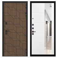 Гранит Плэй, панель 083 Белый софт зеркало 10 мм