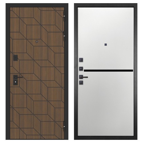 Гранит Плэй, панель 073 горизонт белая 10 мм