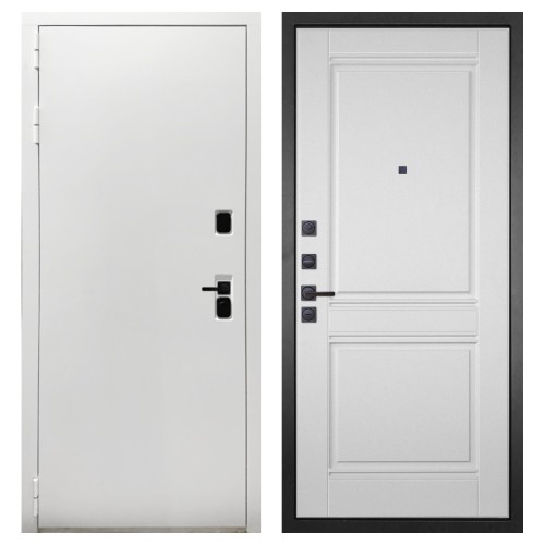 Гранит Вайт, панель 063 Роял Вуд белая со структурой 12 мм