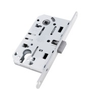 Корпус AGB (АГБ) врезного замка магнитный под цилиндр MEDIANA POLARIS B06103.50.FM (белый) 