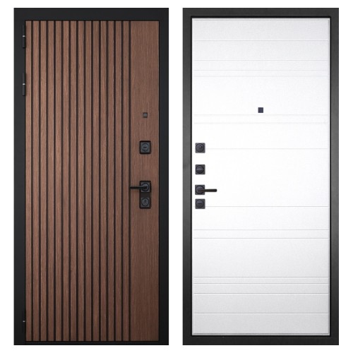 Гранит Шторм, панель 021 Белый матовый 16 мм