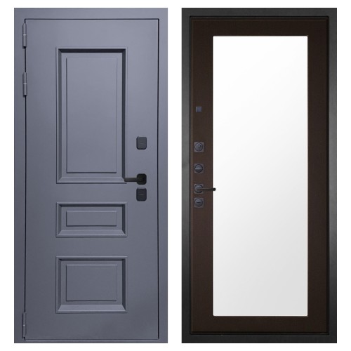 Гранит Сибирь, панель 011 зеркало Венге 16 мм