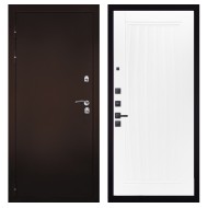 Гранит Терморазрыв, панель 082 Белый софт рельеф 10 мм